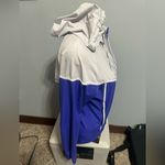 Nike  Women's Small Blue/Whitete Full ZIP Hooded Jacket Photo 3