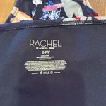 Rachel Roy 2 piece bikini‎ floral print size 24W NWT bathing suit swim Blue Photo 3