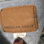 American Eagle AE Acid Wash Cropped Denim Jacket M Streetwear Y2K Retro 90s Grunge Photo 3
