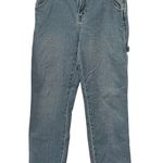 Sincerely Jules Cargo Mid Rise Light/Medium Wash Jeans Sz 3/26 Photo 0