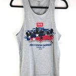 Tyr. Unisex Tank Top Pro Swim Series Clovis CA 2019 Graphic Gray XS Photo 0
