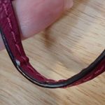 Coach Signature Small Wristlet Silver Khaki Passion Berry Photo 12