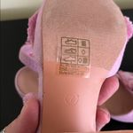 Yoki brand light pink denim Block Heel Sandals Photo 11