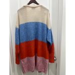 & Other Stories & Other Stories Mohair & Wool Oversized Color Block Cardigan Sz S Photo 9