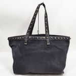 Fendi  Black Studded Tote Bag Photo 0