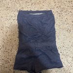 Victoria's Secret Victoria secret navy heather small strapless romper Photo 3
