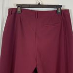 Vince Camuto  Maroon Wide Leg Trouser Pants Size 10 EUC #VEG-0185 Photo 4