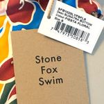 Stone Fox Swim  Sumatra Bikini Bottoms in Fiesta Floral Size Small NWT High Rise Photo 10