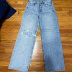 American Eagle  High-Rise Baggy Wide-Leg Jeans Photo 0