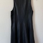 Calvin Klein Jeans Black Faux Leather Dress Size L NWT Photo 5