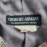 Giorgio Armani  Vintage Plaid Blazer 44 Photo 1