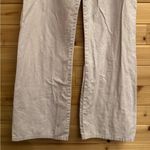 Bongo Y2K Medium Embroidered Linen Blend Low Rise Wide Leg Lightweight Pants Photo 4