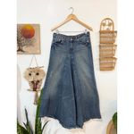 Y2K Denim Flare Maxi Skirt Blue Size undefined Photo 1