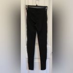 Bar III Junior thick black leggings with quilting on sides. Size XS Photo 1