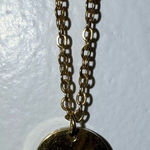 Bohme Small Gold Coin Necklace Photo 0