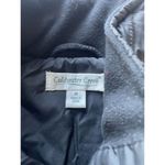 Coldwater Creek  Womens Medium Tank Top Vest Black‎ Sleeveless ZIp Quilted Puffer Photo 1