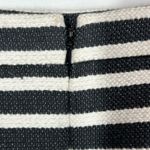 Halogen Mini Micro Skirt Black and White Striped Nautical Size 4 Photo 6