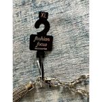 New! Fashion Focus Silver Tone Multi Strand Knotted Metal Body Chain Belt XL Photo 2