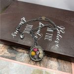 Vintage Seashell Pendant Necklace Coastal Boho Ocean Y2K 21.5” Chain Pink Photo 5