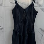 Victoria's Secret Y2K black satin chemise - fits XS - no damage or flaws - sexy! Photo 0