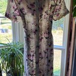 Fashion Bug VINTAGE  Pink and Cream Floral Midi Dress Photo 0
