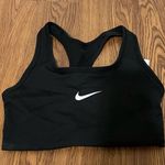 Nike NWT Black Medium Support Non Padded Swoosh 2.0 Sports Bra Size Small Photo 1