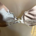 Victoria's Secret Victoria’s Secret Gold Label 1980s/1990s Gold Satin Lace Underwire Brand 34B Photo 5