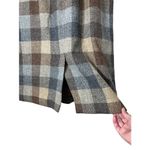 Vintage Country Suburbans Wool Blend Plaid Skirt Size 10 Tan Photo 6