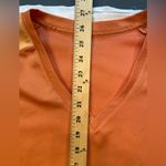 Eddie Bauer  Womens exercise top, short sleave, orange, peach, v‎ neck, XXL Photo 5
