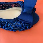 J.Renee Navy Lace Slingback Heels with Bow Blue Size 9.5 Photo 3