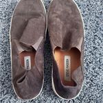 Steve Madden Brown/Gray Suede Slip-Ons Photo 1