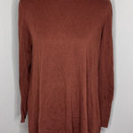 Peruvian Connection  Red Knit Longsleeve Turtleneck Tunic Medium M Photo 0