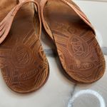 Chacos Chaco Women's Peach Leather Sansa Sandals Sz 8 Outdoors Comfort Beach Festival Photo 3