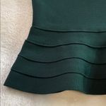 BCBGMAXAZRIA Emerald Green Bandage Halter Bodycon Dress Photo 2