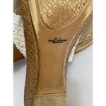 Easy Street Tuscany  Brown Off White Sandals Shoes 9.5 M Made In Italy RARE HTF Photo 5