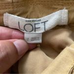 Loft Ann Taylor Mustard Color Rope Cord Tie Skirt Size 2 Photo 2