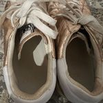 Ash  Rose Gold Leather Lace Up Platform Sneakers Size 39 EU Photo 4