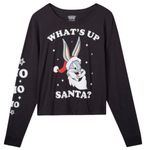 Torrid Size 1: Looney Tunes Bugs Bunny What’s Up Santa Graphic Tee Photo 0
