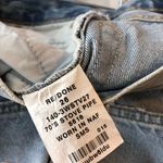 RE/DONE Womens Jeans 70s Stove Pipe Button Fly Light Wash 26 Photo 3