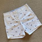 J.Crew NEW Tennis Racket 6” Chino Shorts White Size 2 Thick Fabric Bottoms NWOT Photo 1