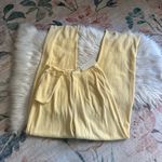 AYA MUSE Aero Pants In Vanilla Cream Yellow Photo 6