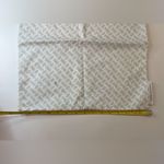 Diane Von Furstenberg  White and Gray Patterned Dust Bag‎ Size 16.5”x15” Photo 4