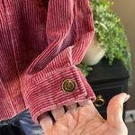 Skies Are Blue  Mulberry Corduroy & Flannel Jean Jacket Style Jacket Size Medium Photo 3