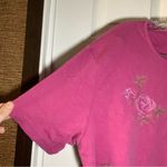 Classic Elements  Pink Embroidered Short Sleeve Tee size 16/18W Photo 6