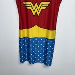 Wonder Woman Nightgown Womens JR SZ L 11 13 Sleepwear Cosplay Halloween Costume Red Size L Photo 2