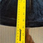 Spirit  Black Velvet Skater Skirt Photo 4