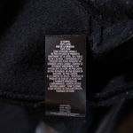 Ted Baker Hazie Felted Wool Genuine Leather Sleeves Open Front Cardigan Sweater Photo 2