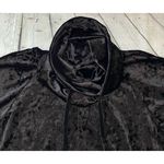 Betsey Johnson Performance Black Velvet Pullover Photo 11