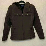 Sonoma brown jacket sz S New England fall preppy cozy old money capsule wardrobe Photo 0