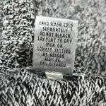 Chicos Women’s Gray Black Speckled 100% Linen Casual Pull Over Hoody 2 Photo 4